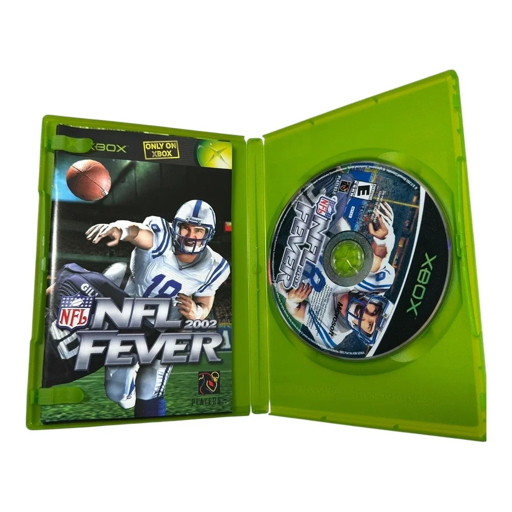 NFL Fever 2002 Xbox Game Football Microsoft Sports Only on‎ Xbox